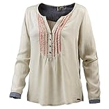 Roxy Damen Regular Fit Bluse, White - Off-White