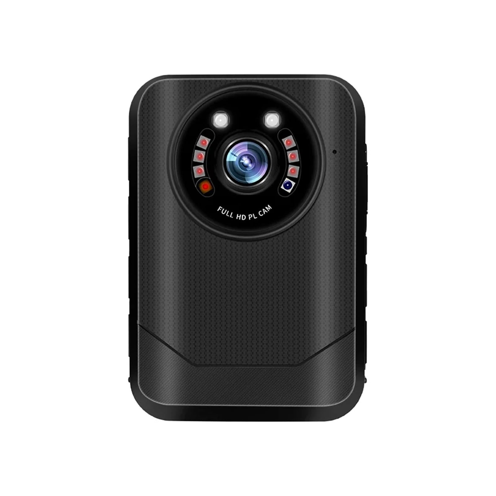 Kogedss H9 Body Camera, 4K Body Camera 1800P Wearable Body Camera Night Vision Police Body Camera Support Memory Expand Max 512G(Only Camera)