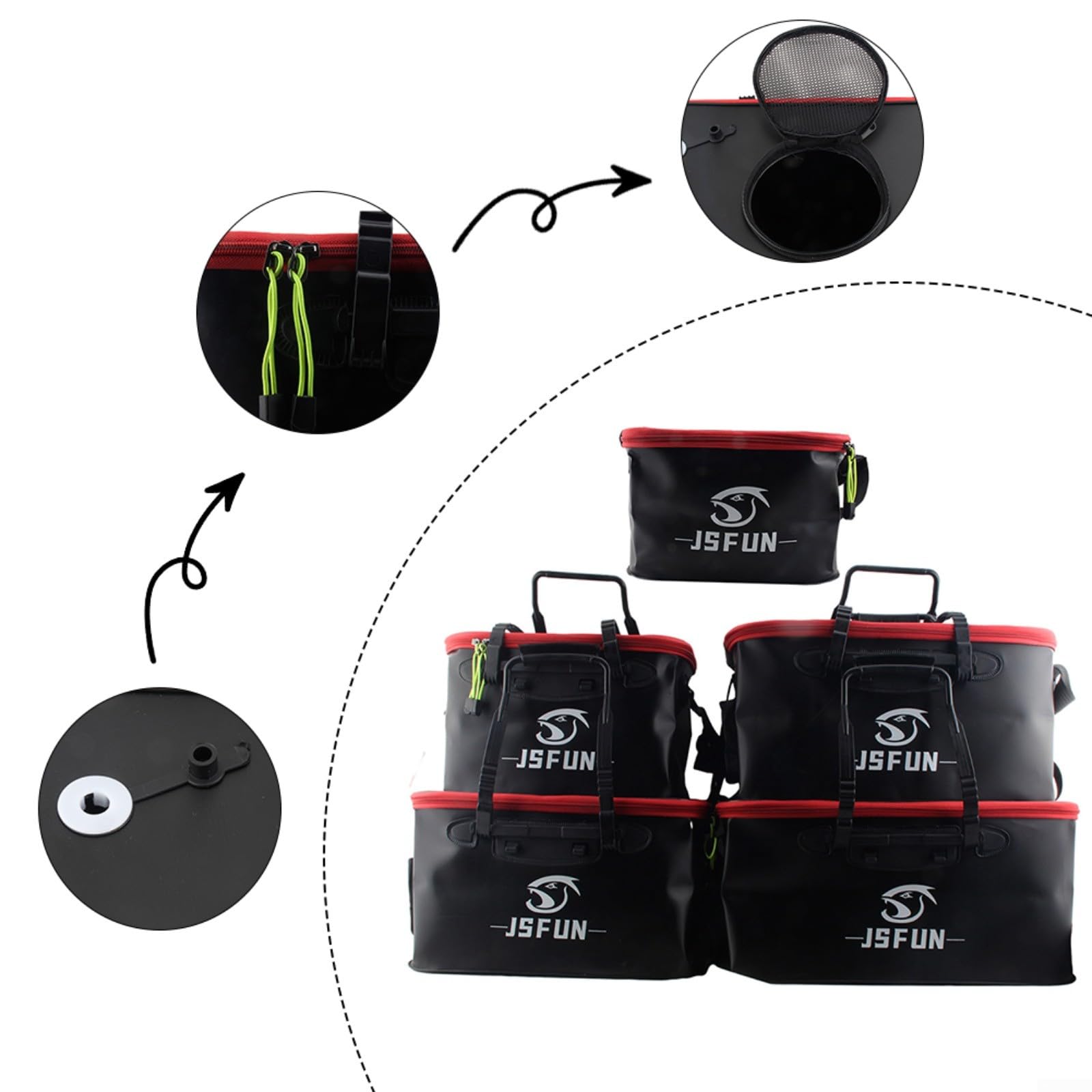 Kit complet de pêche à la carpe professionnel Kolpo Mod. 07