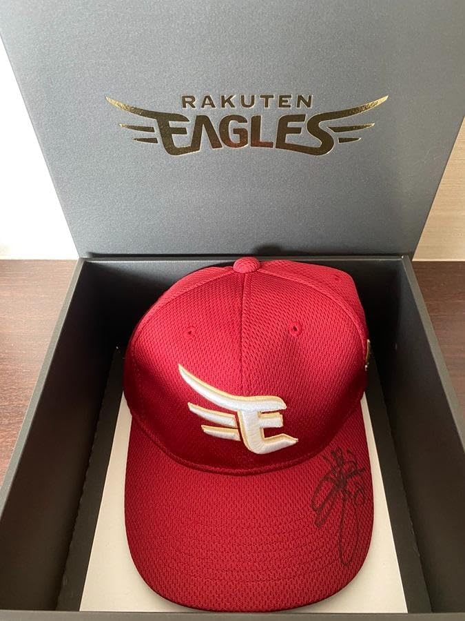 楽天 イーグルス 今江敏晃選手 #8 NPB 直筆サインキャップ 【公式通販】