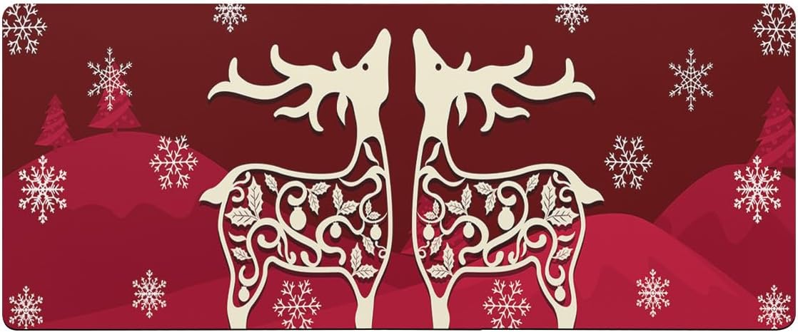 Tapete de baño de Navidad para bañera, antideslizante, de secado rápido y absorbente, tierra de diatomeas, fregadero, dormitorio, cocina, tapete