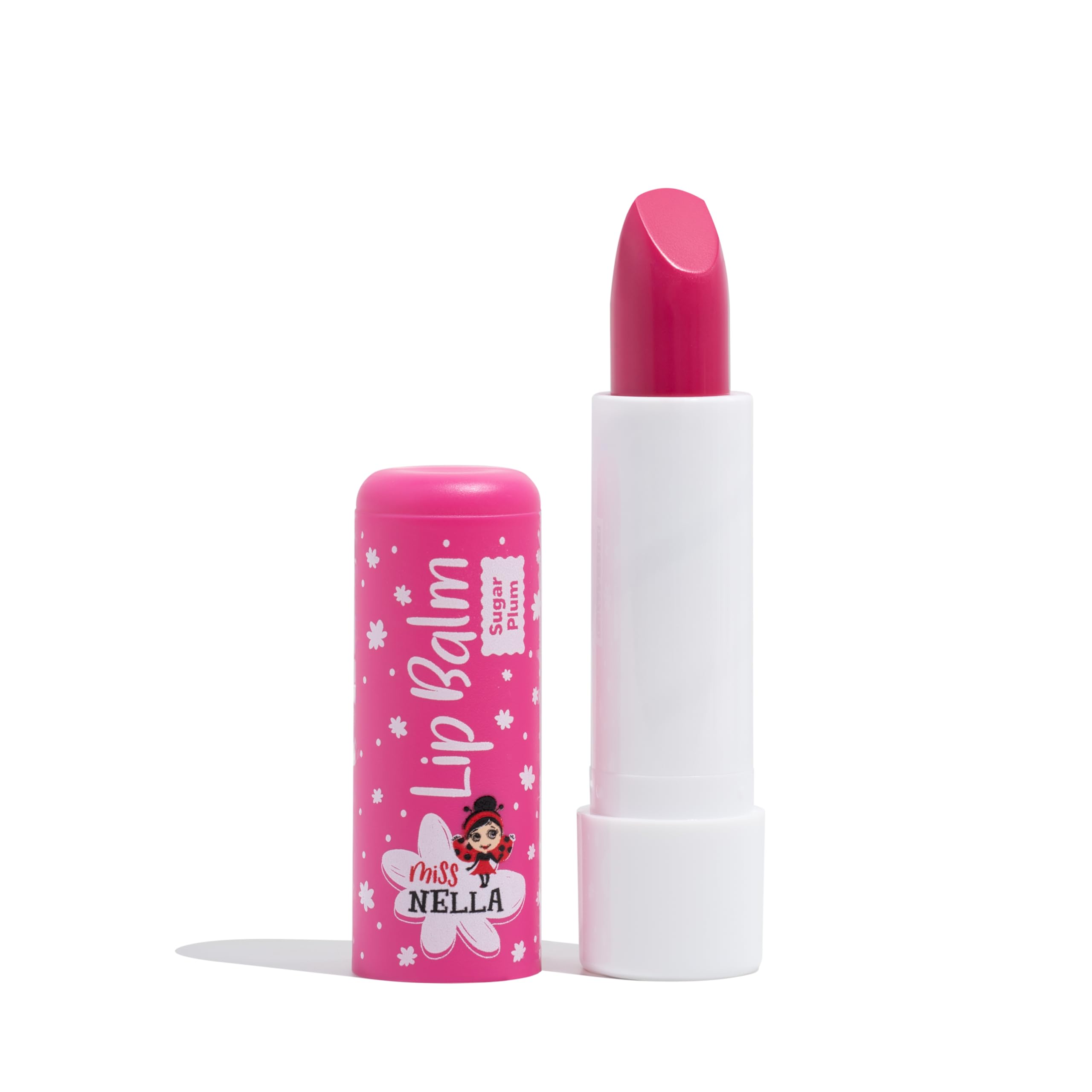 SUGAR PLUM, pink Hypoallergenic children Lip Balm, Non Toxic Make Up for kids, perfect for those with sensitive skin.