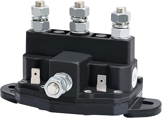 MaySpare Winch Motor Reversing Solenoid Switch Intermittent Duty Trombetta 214-1231-A11 6 Terminal 12VDC