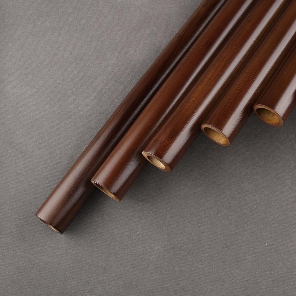 Panflöte 25 Rohren C Key Bambus Holzwind Instrument Traditionelle Chinesische Musikinstrument