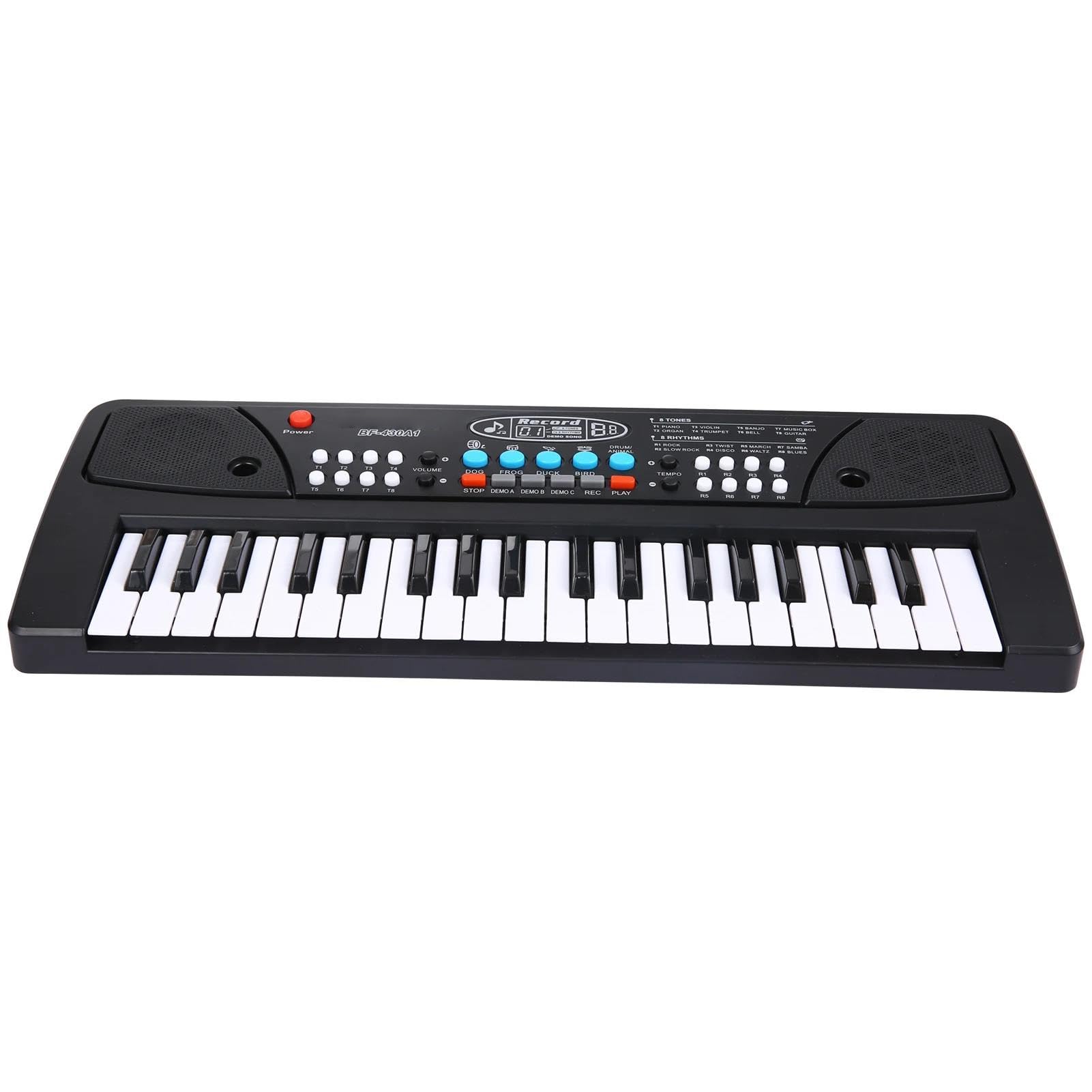 Początkujący 37 Klawiszowy Cyfrowy Keyboard Elektroniczny Wielofunkcyjny Z Mikrofonem Instrument Muzyczny