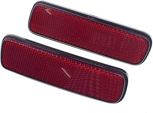 Coche 2 unids parachoques trasero luz de freno reflector izquierda y derecha para Jeep Grand Cherokee 1999-2006 56022638AA 56022639AA 56022639AA