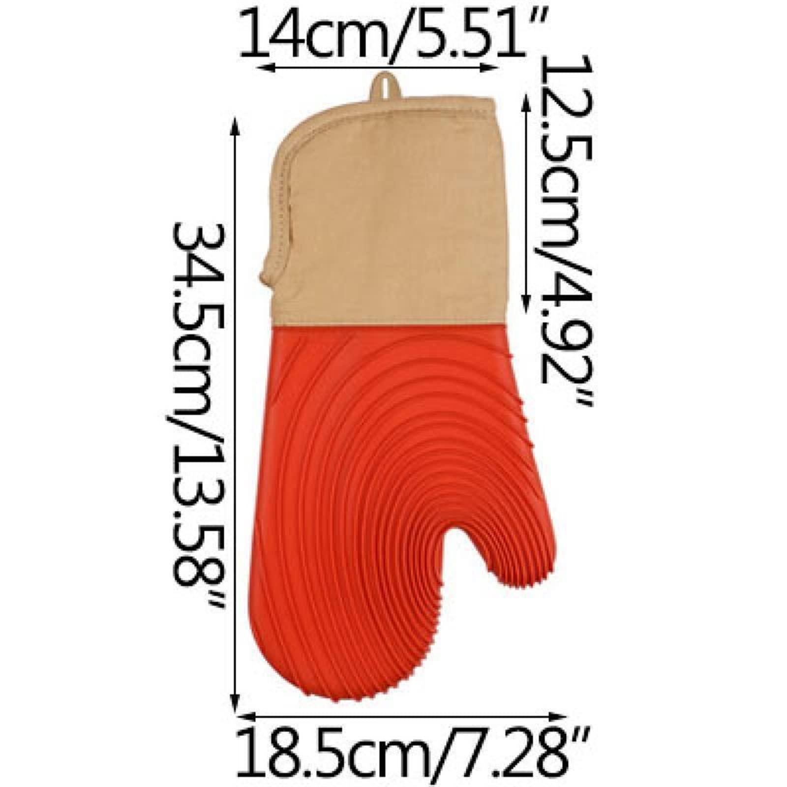 Gants de Cuisine en Silicone, Gants de Cuisine résistants à la Chaleur, Gants de Cuisson antidérapants for Micro-Ondes