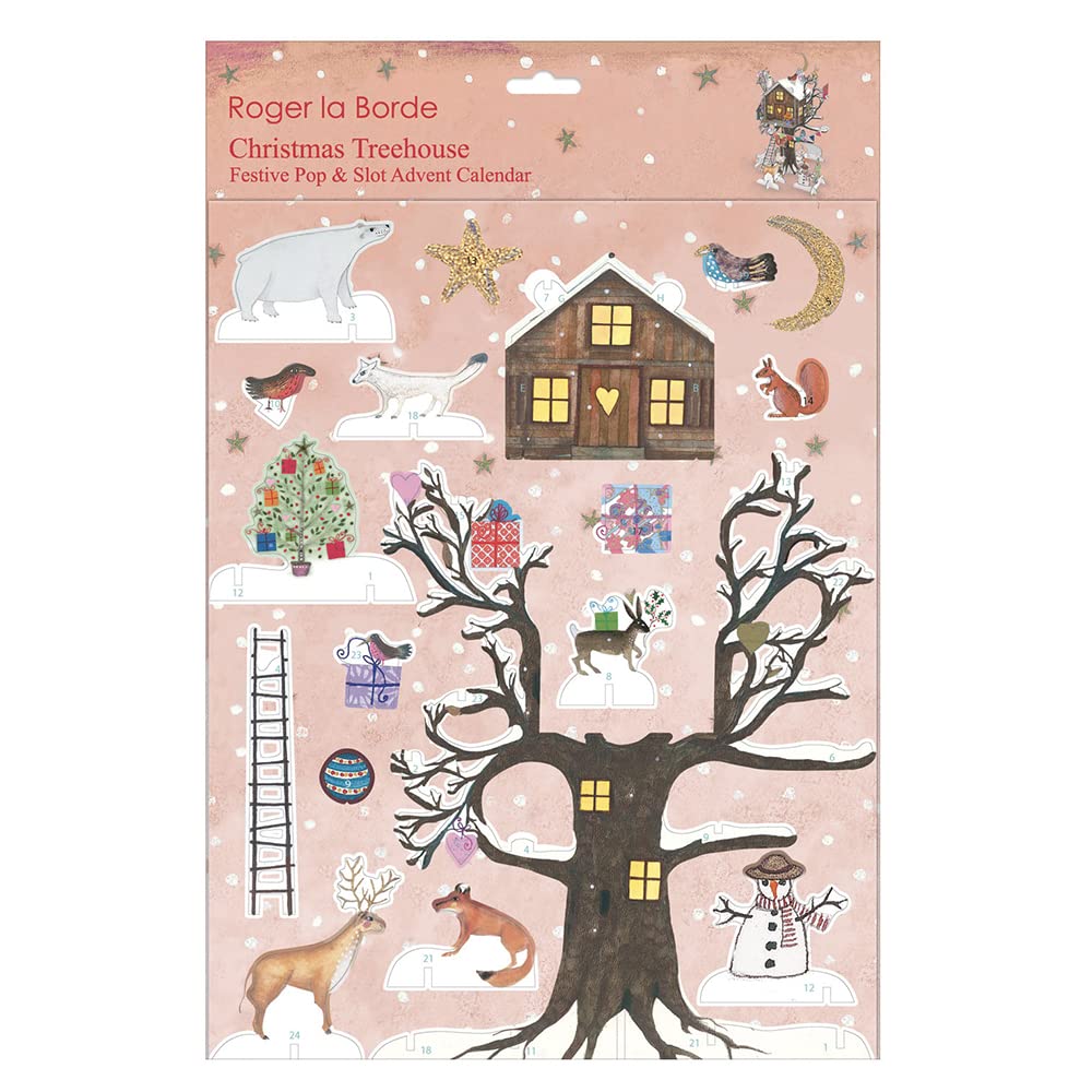Roger la Borde Pop & Slot 3D Advent Calendar - Christmas Treehouse POP 102 - Image 2