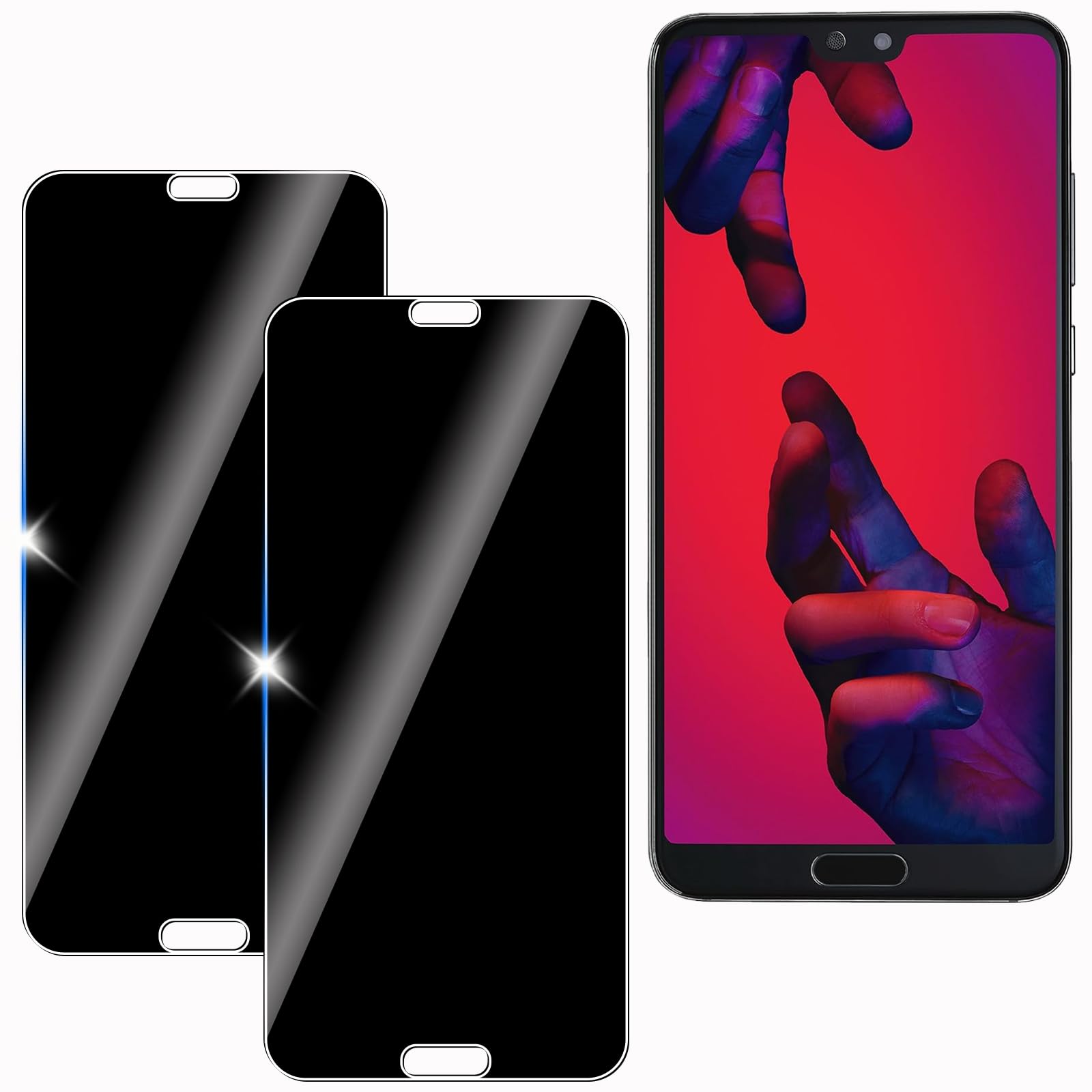 Cover Huawei P Smart Pellicola In Vetro Temperato Per Huawei P Smart – Anti Graffi E Anti Impronte, Protezione Totale Schermo Pellicola Vetro Temperato Huawei P Smart Anti Graffi - Foto 11