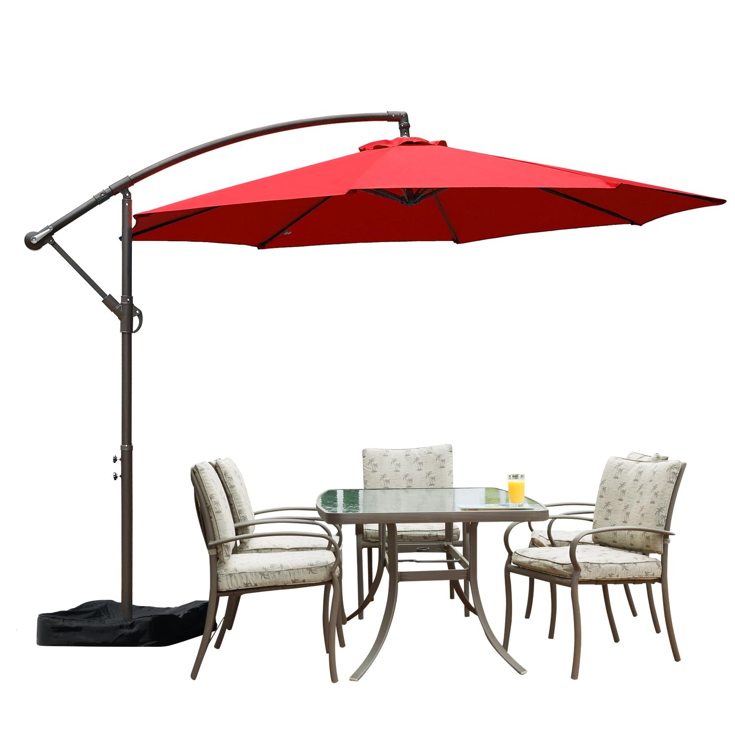 Aoodor Offset Patio Umbrella 10ft.
