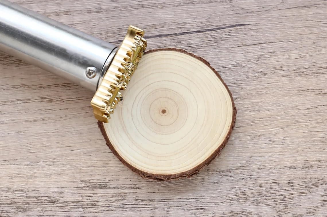 Timbro Personalizzato Per Hamburger E Carne - In Ottone, Per BBQ, Legno E Cuoio - Foto 4