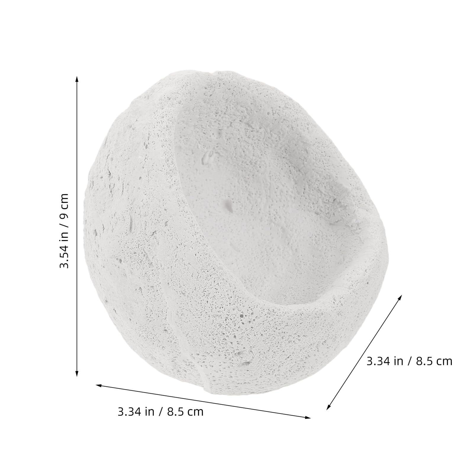 Nido di Anemone in Ceramica Bianco per Acquario, Decorazione Marina | Struttura a Nido, Superficie Ispirata alla Natura, per Organismi Acquatici e Barriera Corallina, Scenografia per Vasca