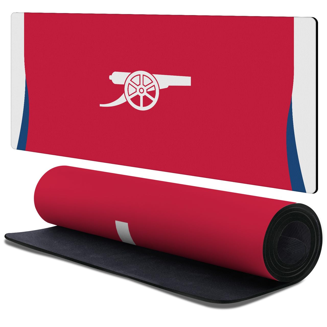 Head Case Designs Officially Licensed Arsenal FC Home 2024/25 Crest Kit and Players 37.4 x 15.75 x 0.16 inches (900 x 400 mm) - XL Gaming Office Desk PC Keyboard Mouse Mat Pad