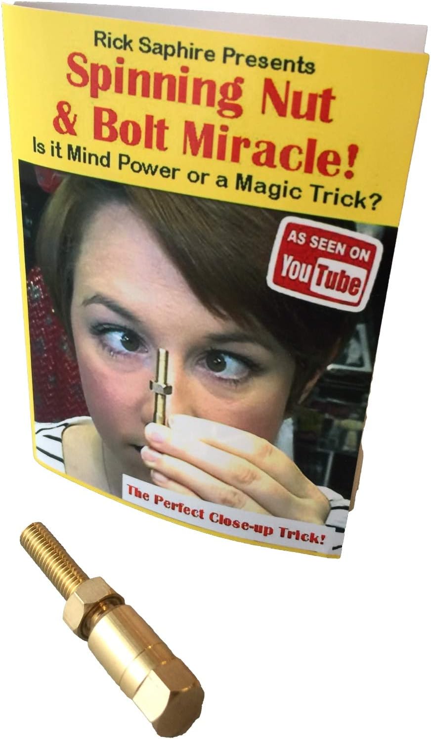 Spinning Nut & Bolt Miracle Magic Trick by Rick Saphire