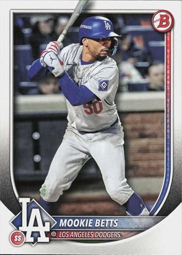 2025 BOWMAN 16 MOOKIE BETTS LOS ANGELES DODGERS BASEBALL OFFICIAL TRADING CARD OF MLB