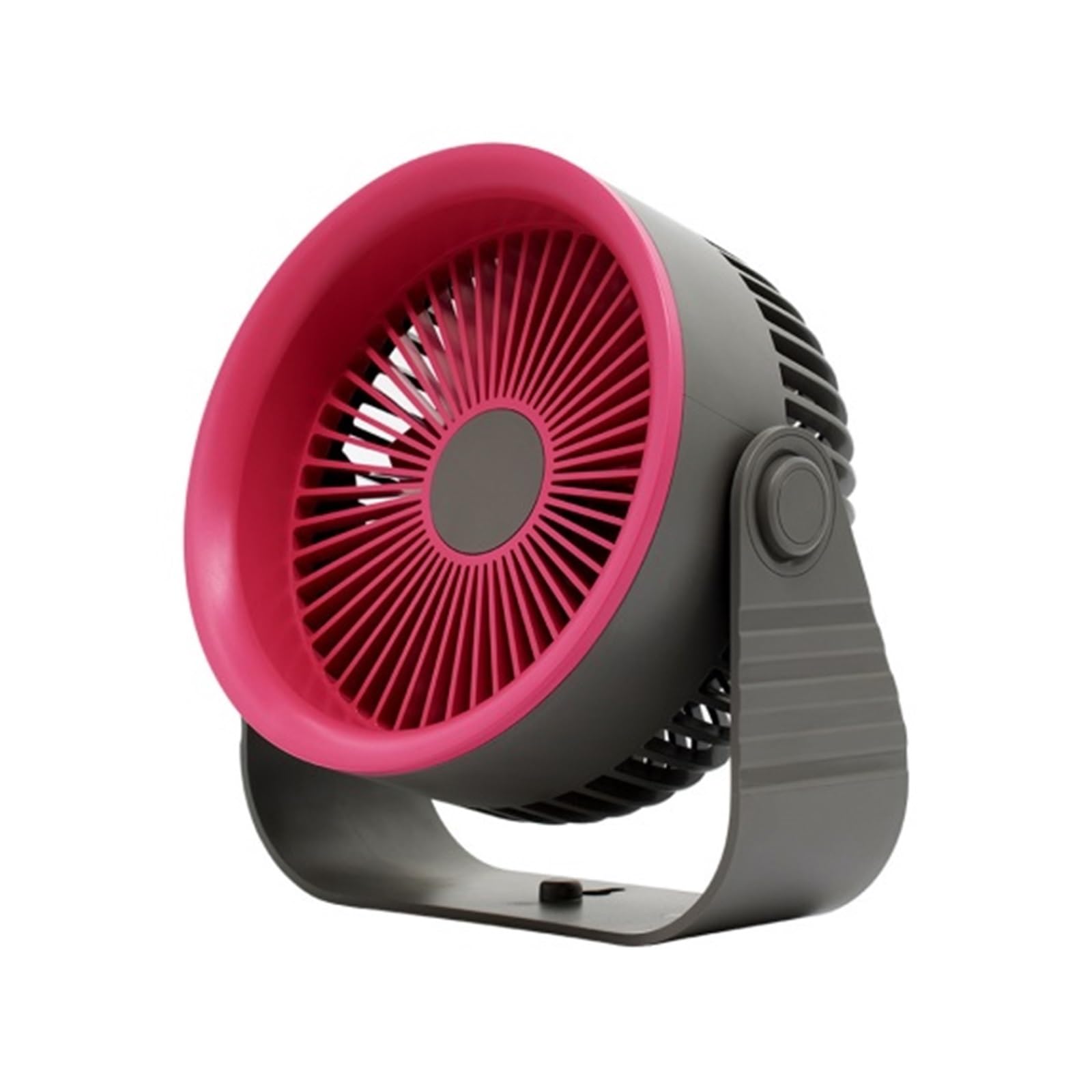 Cczrd Grey Portable Electric Fan 3600Mah Wireless Air Circulator Cordless Desktop Wall Ceiling Cooling Cooler Quiet Ventilator Airflow Comfort Refreshing Breeze(Grey)