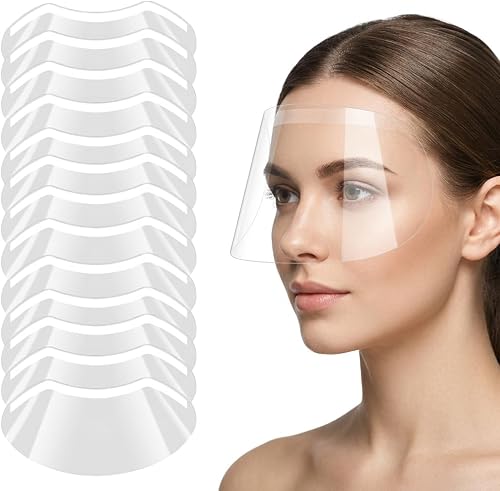 60 Visières de Protection Transparentes Douche YAPKOLV