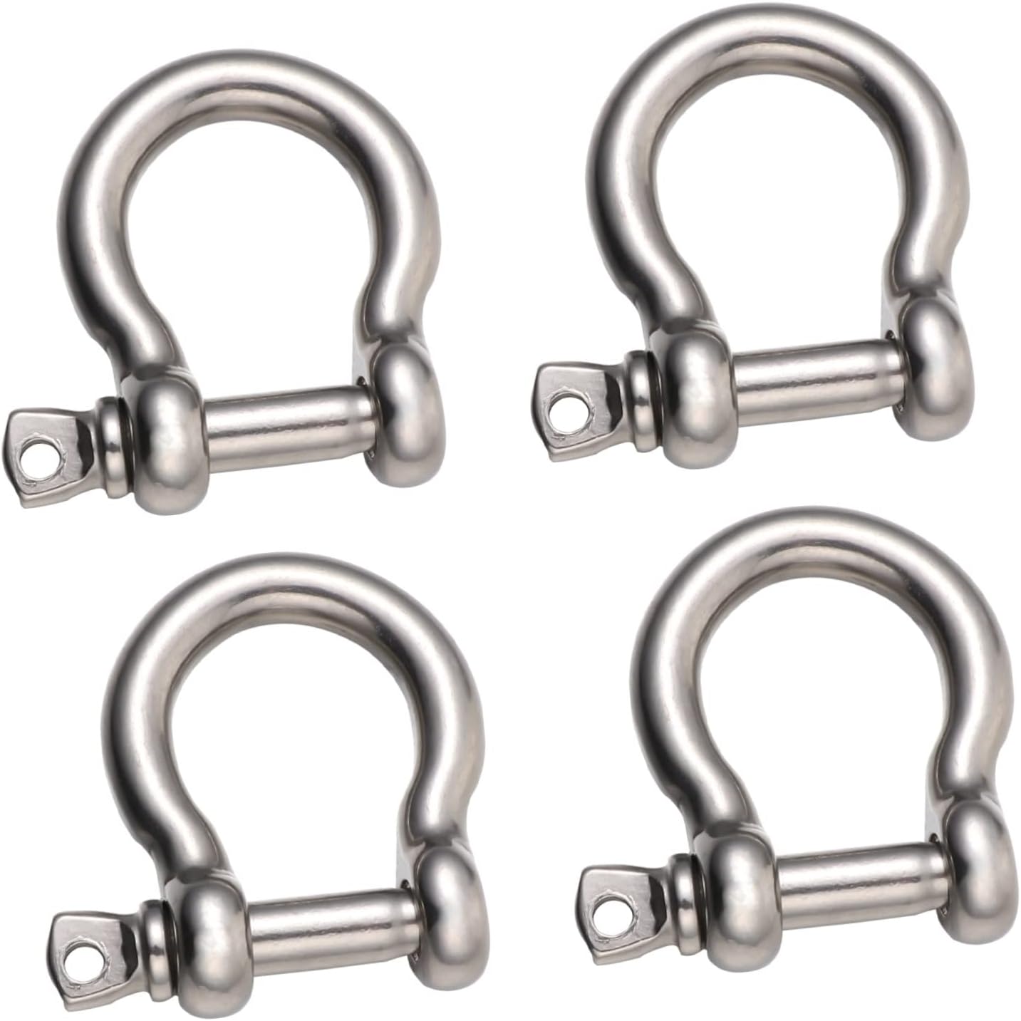 TEHAUX 4pcs Bow Buckle Heavy Duty Tow Strap Heavy Duty Coat