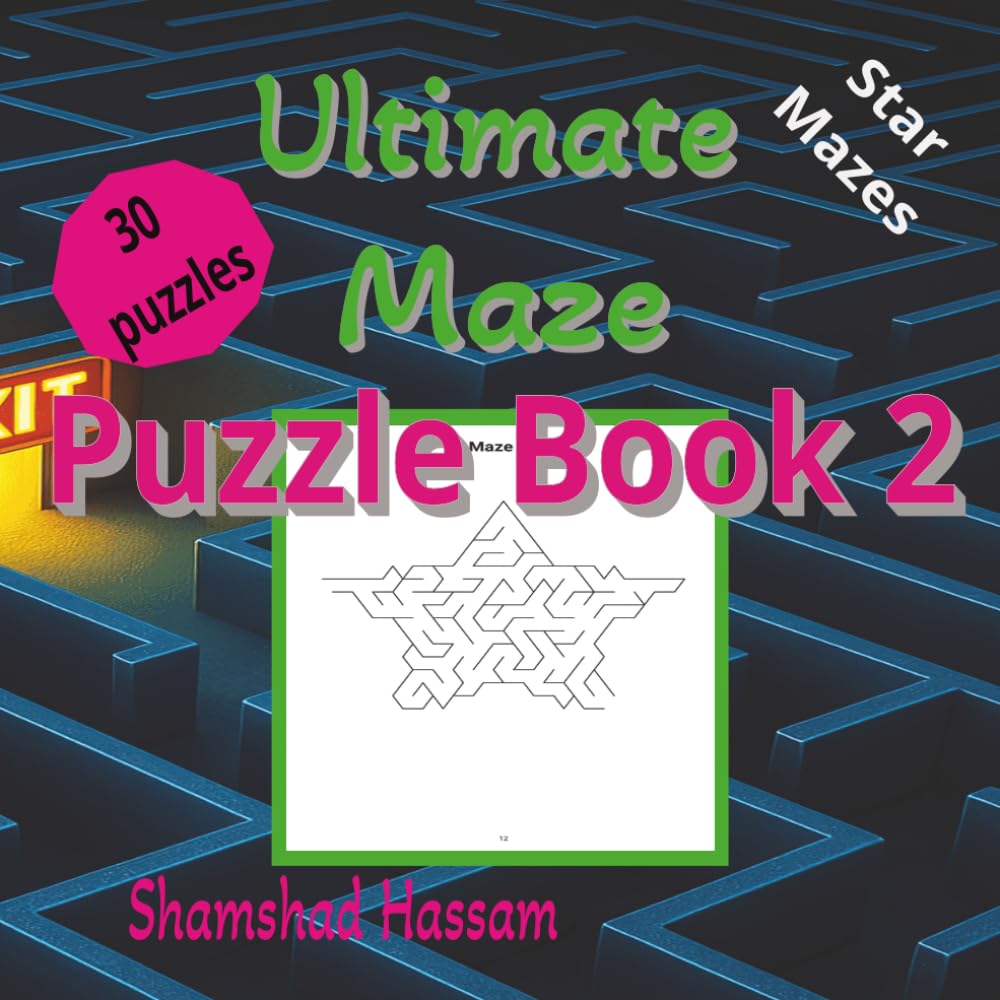 Ultimate Maze Puzzle Book: Puzzle Book 2