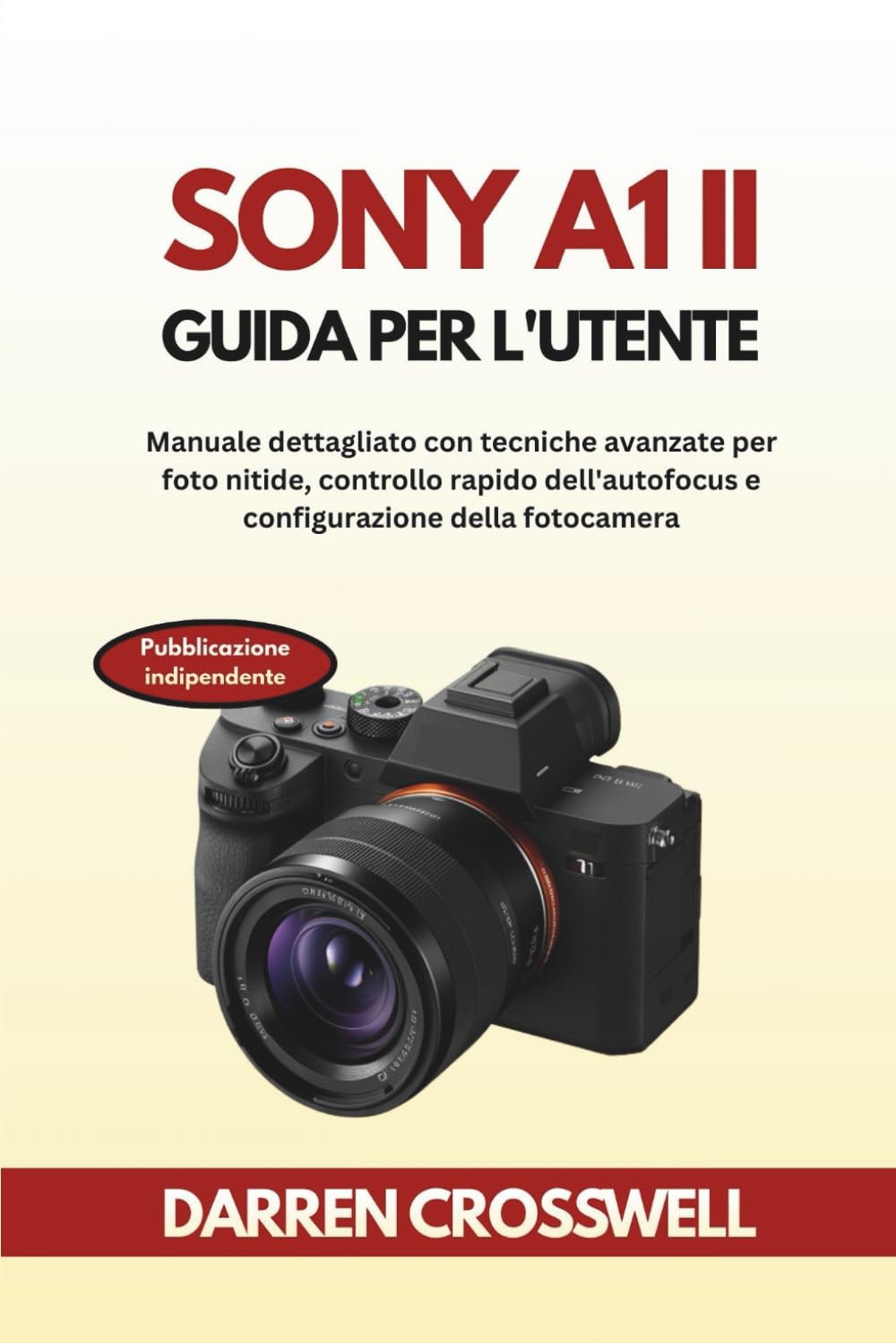 Sony A1 II Guida per l'utente: Manuale dettagliato con tecniche avanzate per foto nitide, controllo rapido dell'autofocus e configurazione della fotocamera