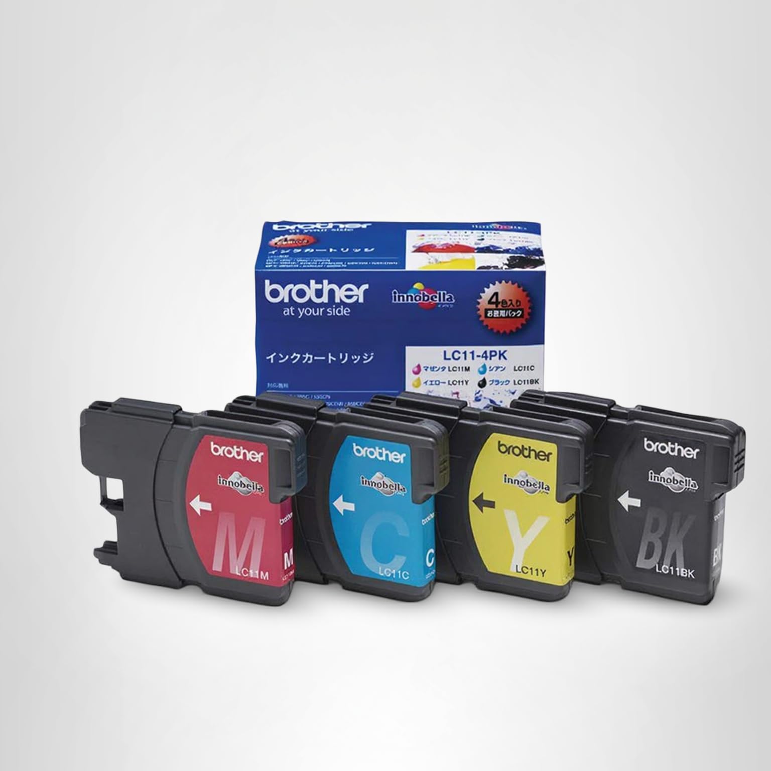Amazon.co.jp: ブラザー工業 【brother純正】インクカートリッジ4色