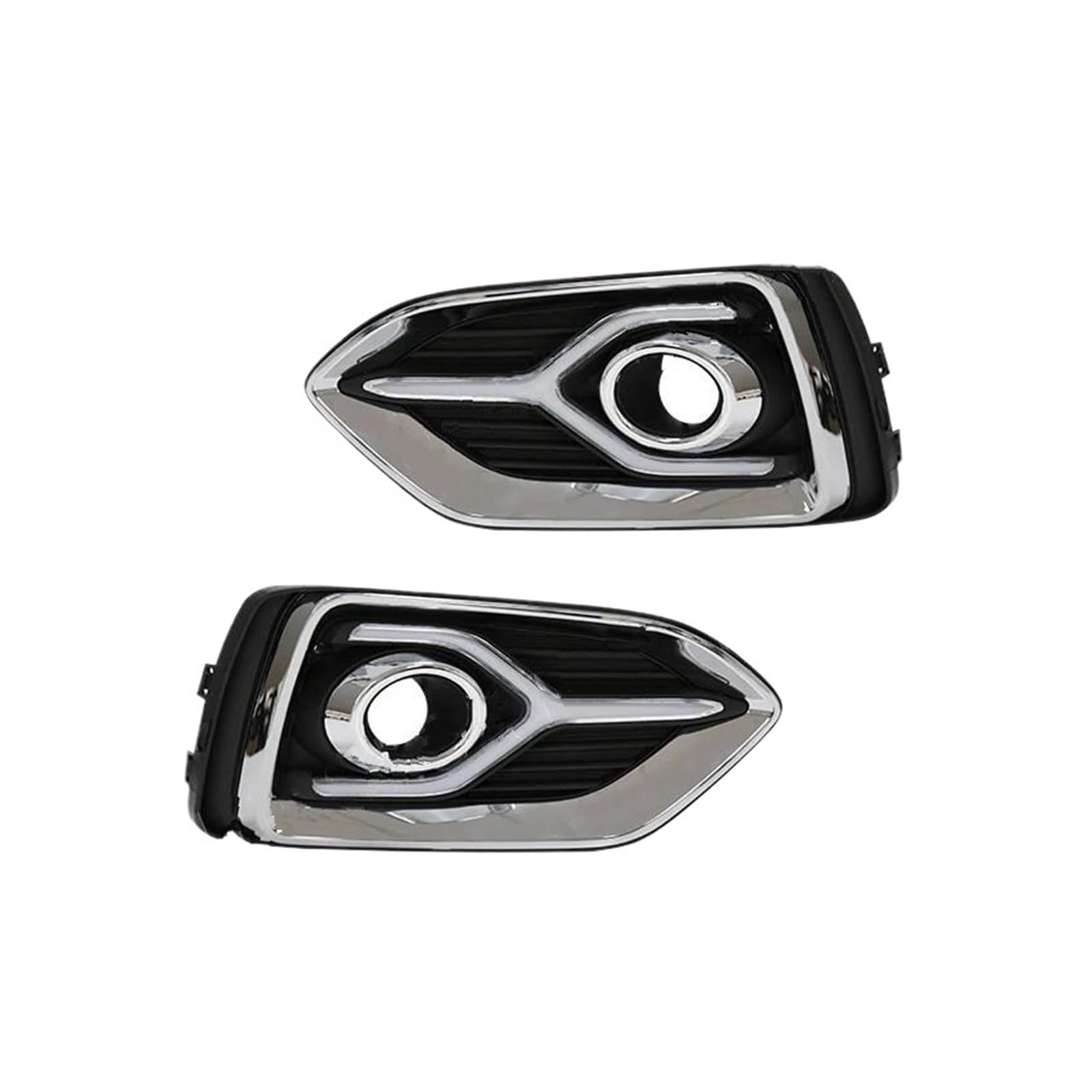 Genérico Para Hyundai Para Accent 2018 2019 2020 DRL Luz Circulación Diurna Lámpara Antiniebla Intermitente Para Coche LED Faros Coches Indicador Lateral Espejo