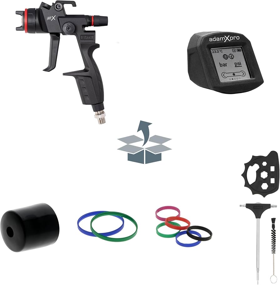 Amazon.com: SATA Premium Spray Gun for Automotive refinish Jet X