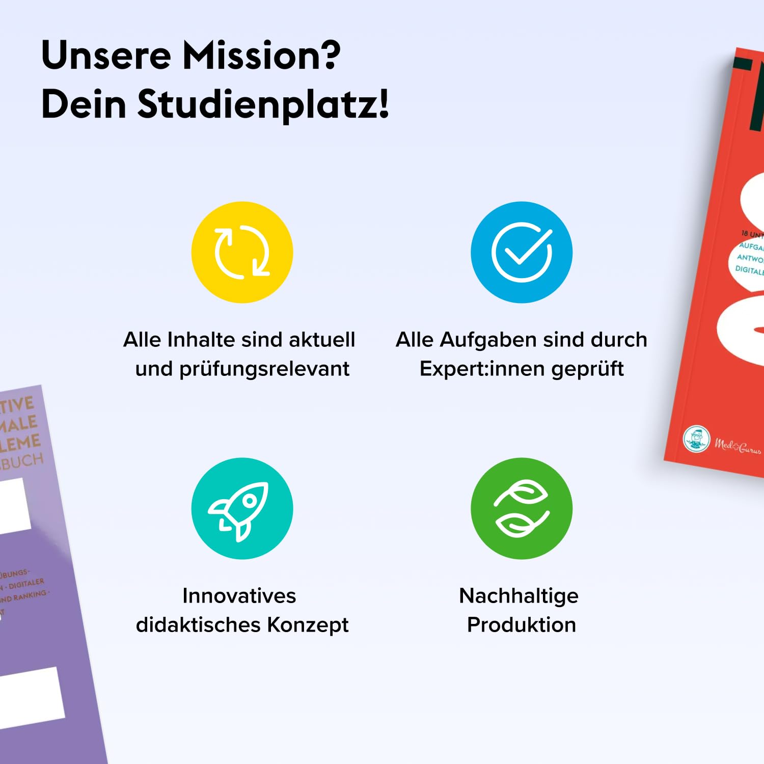 MedGurus - TMS Komplettpaket - Umfassende Vorbereitung auf den Medizinertest mit 7.000+ Übungsaufgaben, E-Learning & Kompendium inkl. TMS Simulation - Erfolgreich ins Medizinstudium