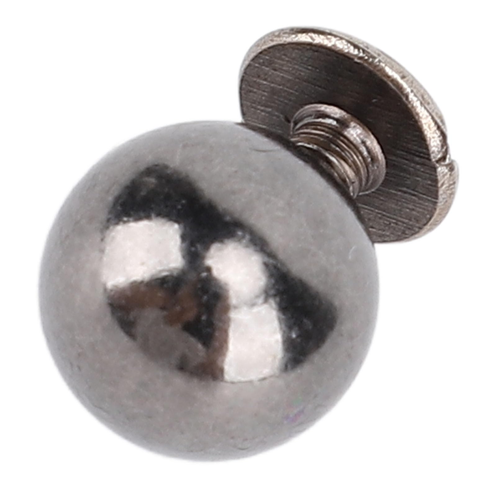 Kit de remaches para cuero, Kit de tornillos y remaches cuero, 50 Uds., 8mm, hierro Multicolor for ropa artesanal(Gray)