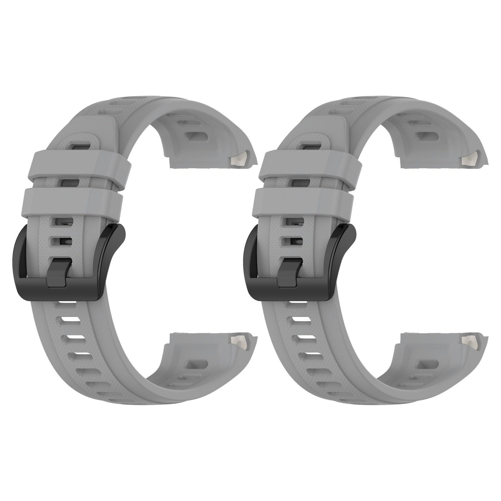 2Pack Watch Bands Compatible with Garmin Approach S70 42MM/47MM Golf GPS Watch Strap Soft Silicone Replacement Wristband Sport Band for Women Men, for Approach S70 42MM, Silicone, no gemstone