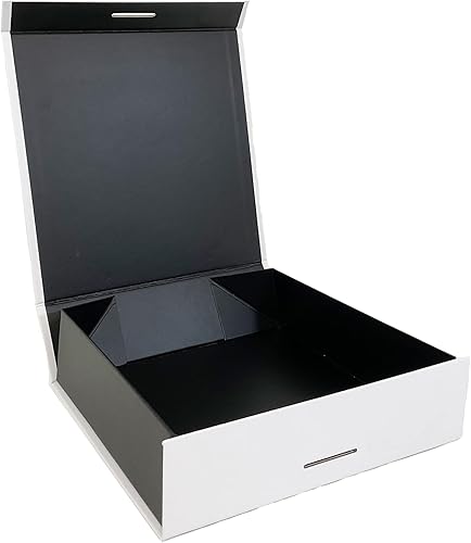 Miniatura 2 de PACK2PACK Caja de regalo plegable de lujo con cinta extraíble, caja plegable con cierre magnético, bodas, despedidas de soltera, regalos