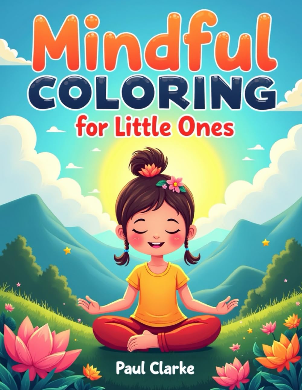 Mindful Coloring for Little Ones: Children's Mindfulness Coloring Book, 14 Pictures to Colour