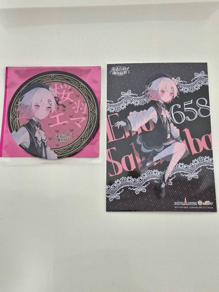 Amazon.co.jp: まのさば 魔法少女ノ魔女裁判 コラボカフェ 桜羽エマ 2