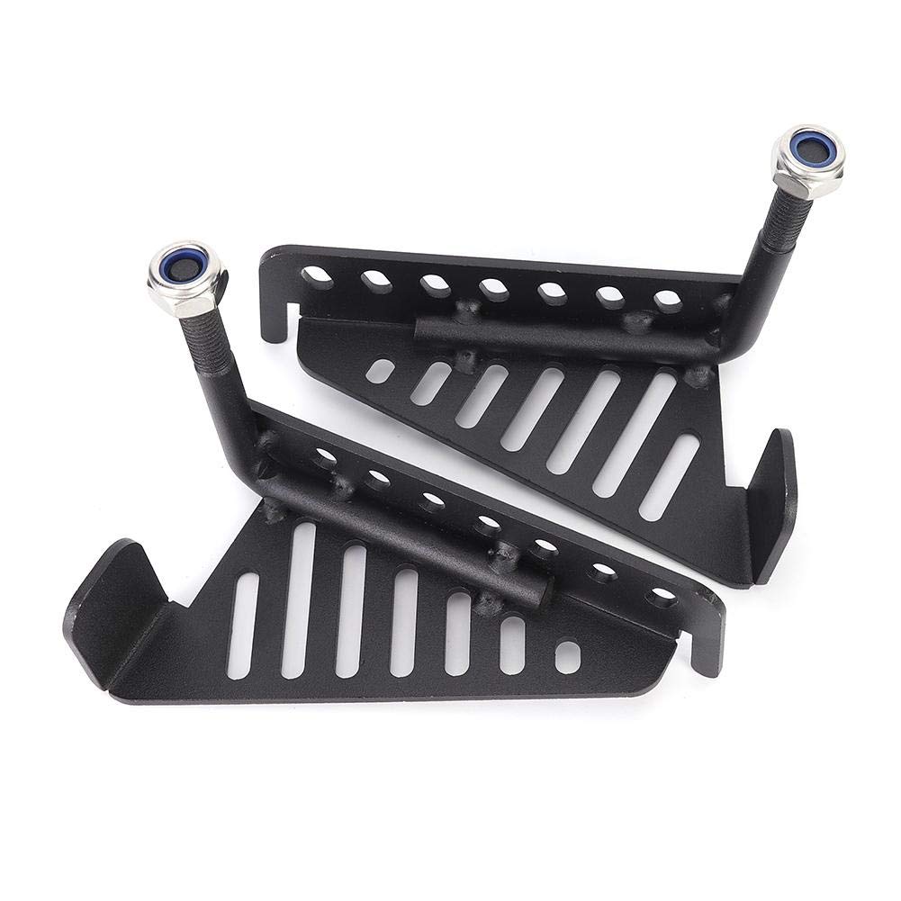 for Jeep Wrangler JK 2DR 4DR 2007-2017 - Car Door Hinge Step Foot Pedal Exterior Foot Pedal Foot Rest