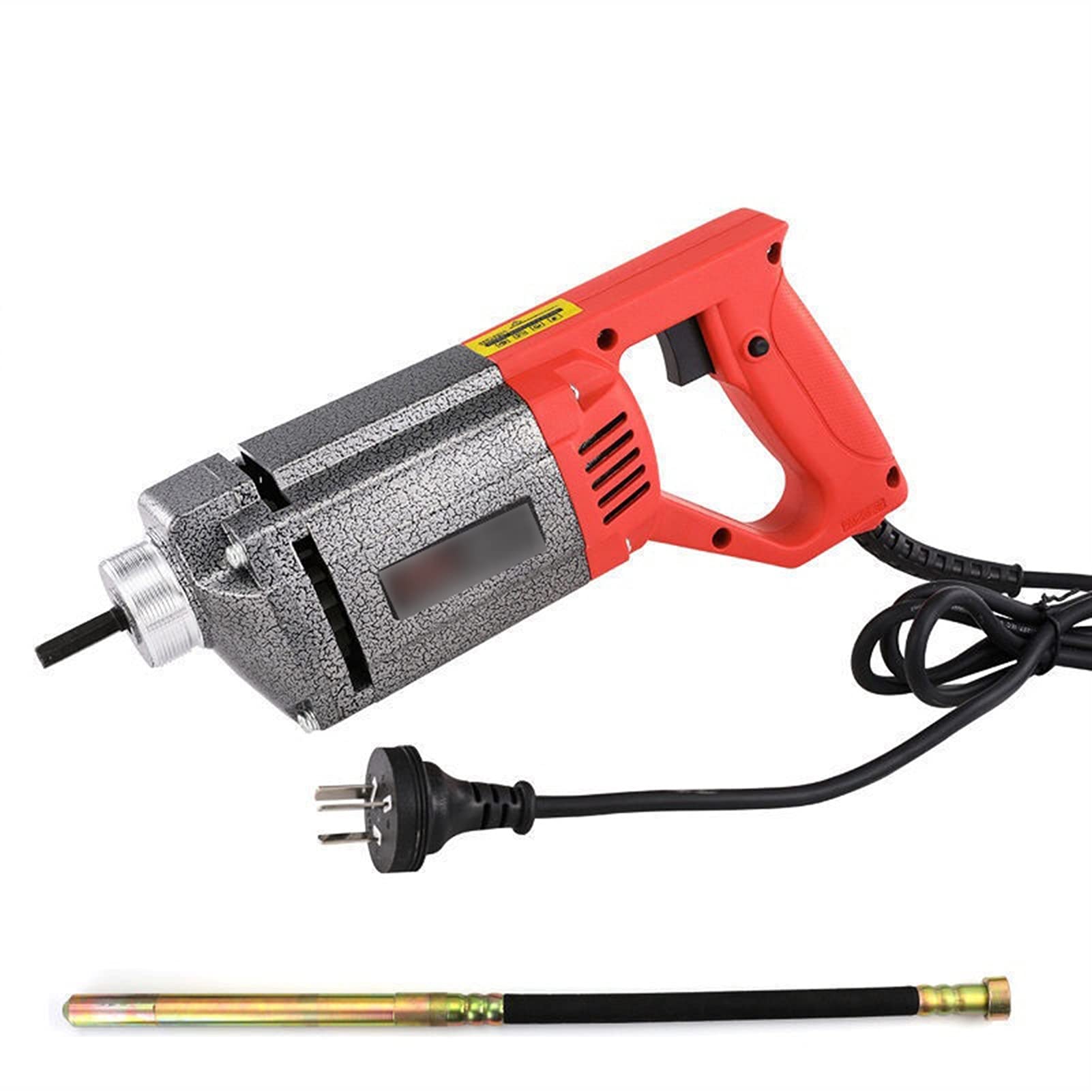 1500W Mano Power Power Hormigoneo Vibradores de cemento Removedor de burbujas 1m 1.2m 1.5m Herramientas de cemento de la varilla de cobre | 1500W motor+(35# 1 meter rod)