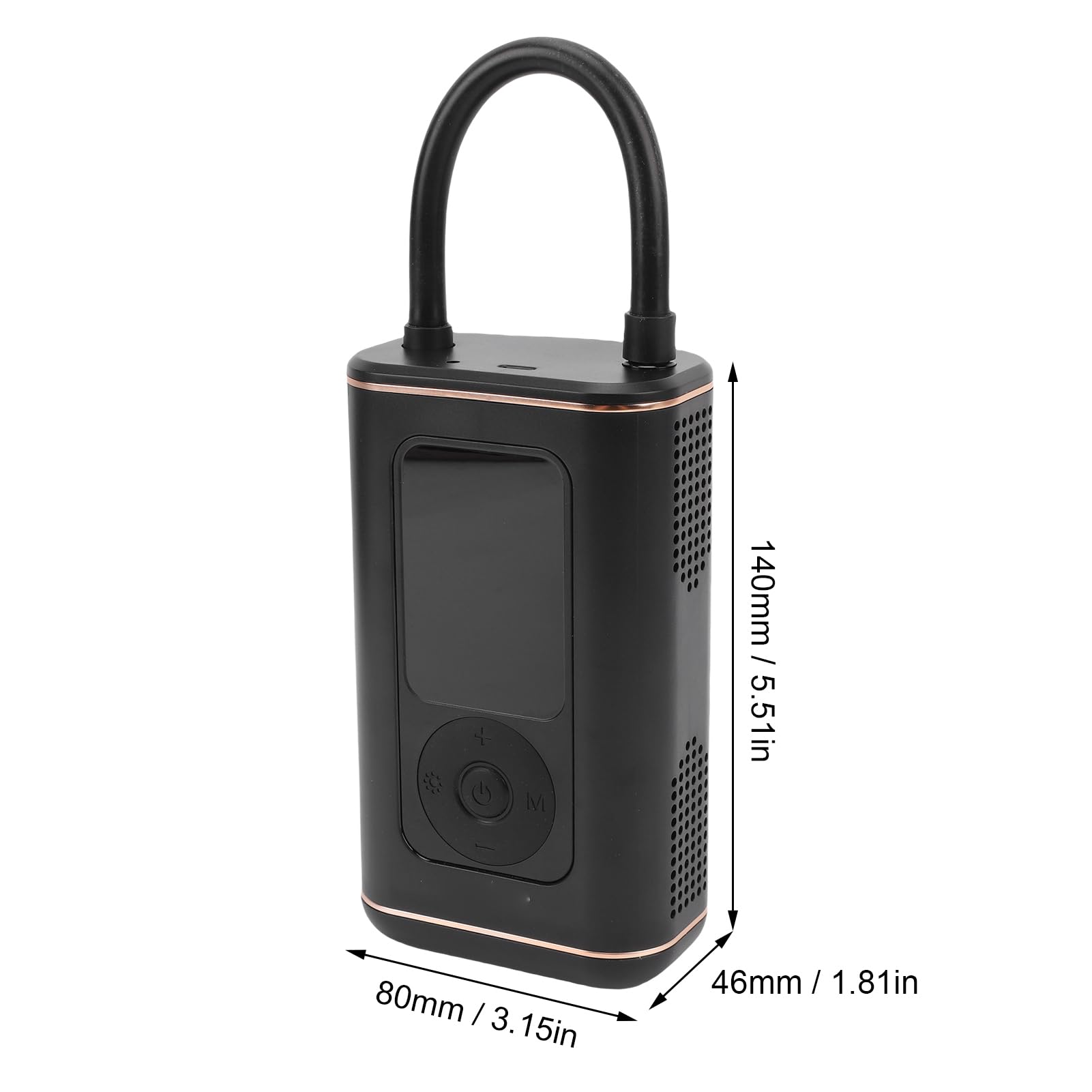 Gonfiatore Pneumatico Senza Fili con Batteria 2000mAh, Spegnimento