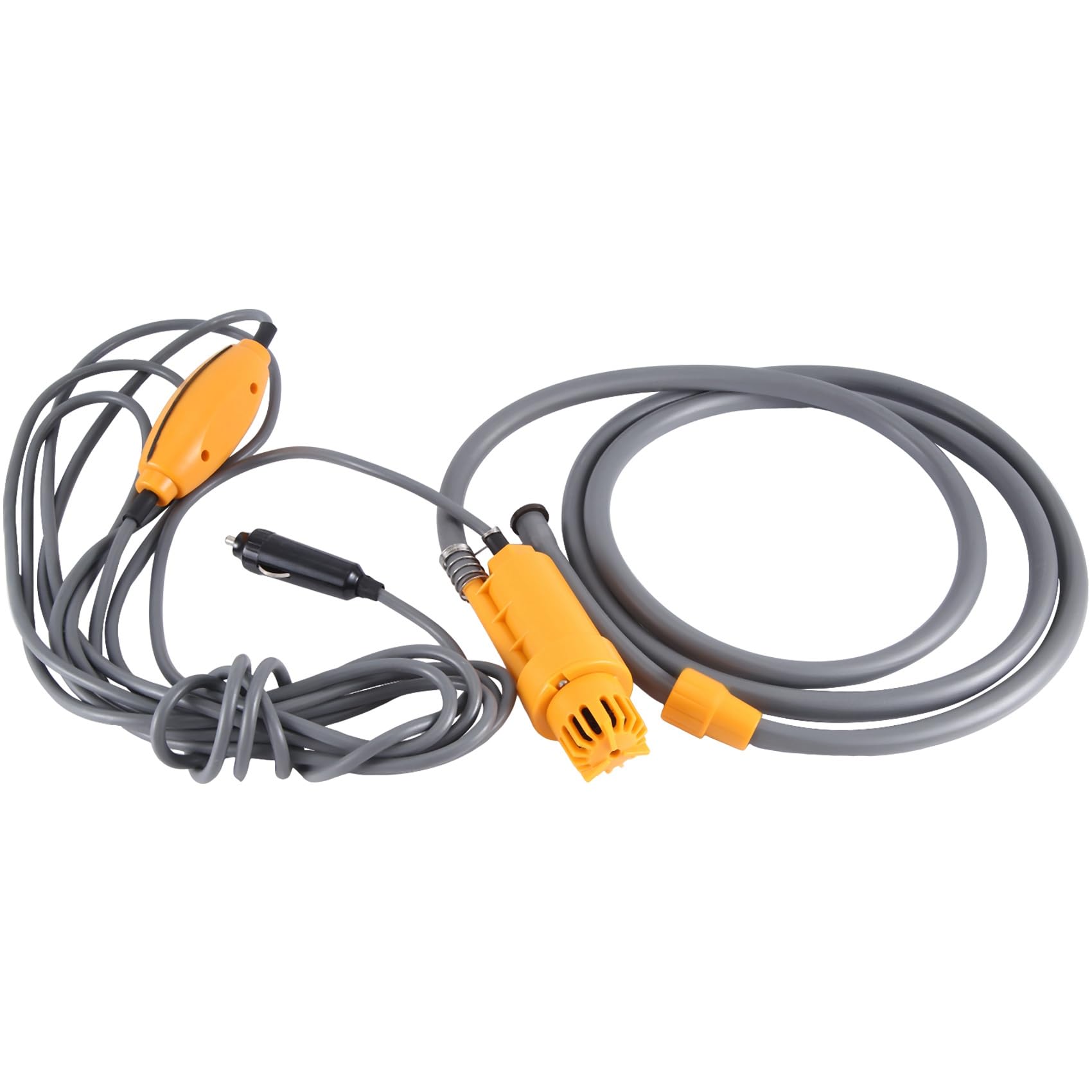 12V Ducha de Coche Universal Lavadora de Coches Herramientas de Limpieza de Ducha de Coche Amarillo