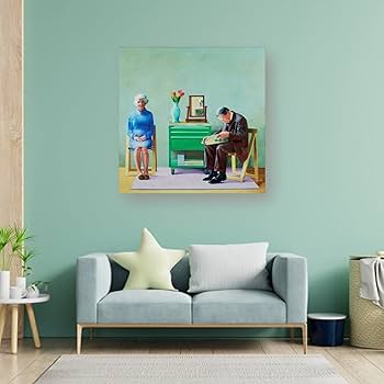 専用出品【額付50cm×50cmポスター】デイヴィッド・ホックニー 「両親」 専用出品【額付50cm×50cmポスター】デイヴィッド・ホックニー