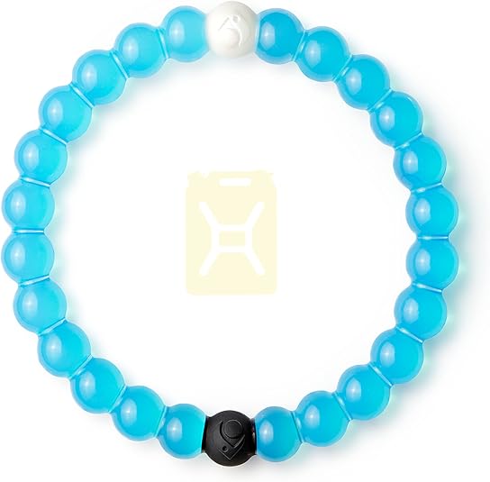 Lokai Silicone Beaded Bracelet for Clean Water Cause Charity - Small, 6 Inch Circumference - Jewelry Fashion Bracelet Slides-On for Comfortable Fit for Men, Women & Kids: Buy Online at Best Price in UAE