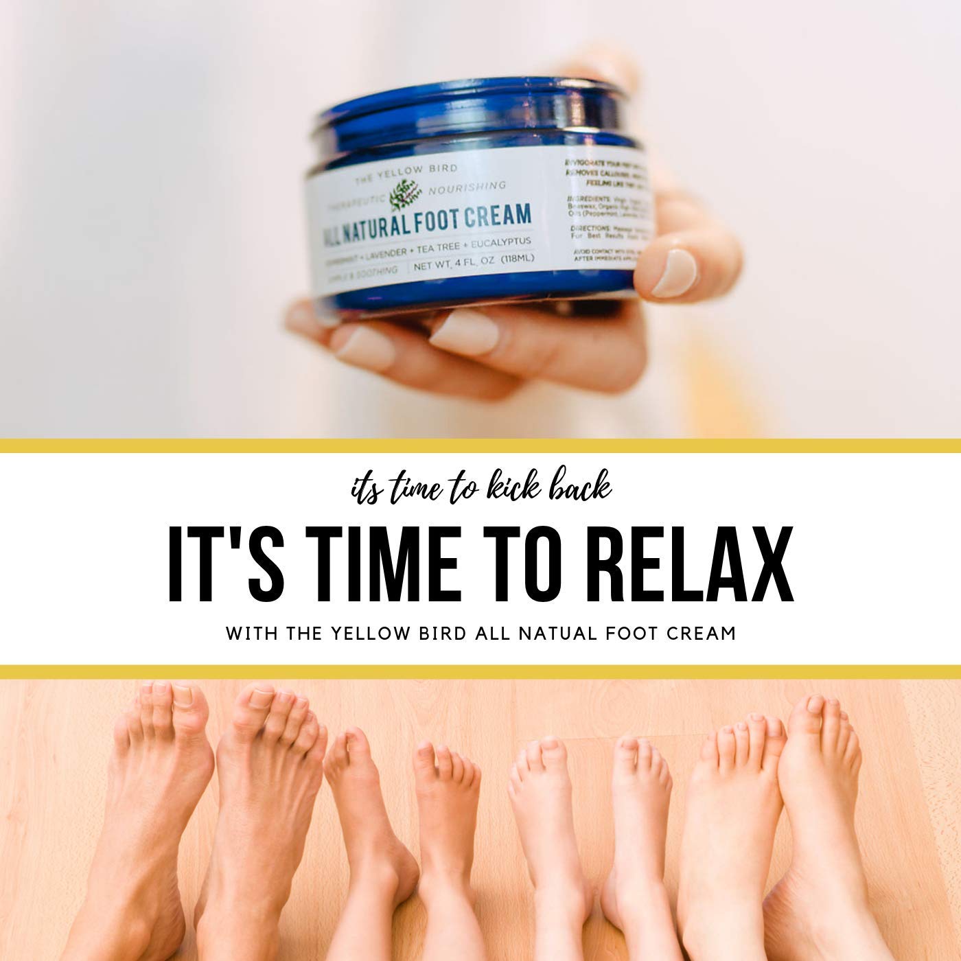 yellow bird foot cream