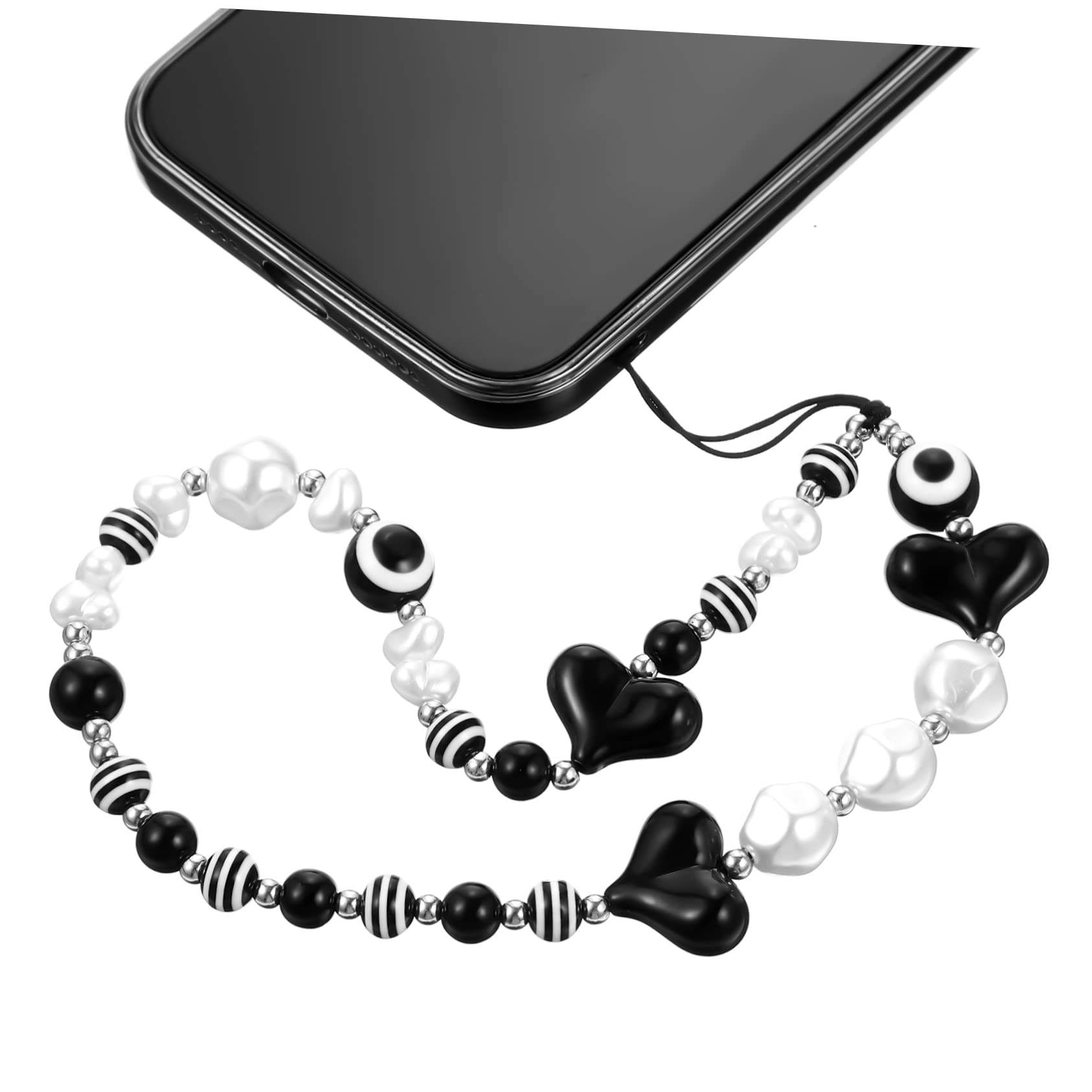 Artibetter Cadena Telefono Funda Para Teléfono Con Correa De La Correa Del Teléfono Correa De Encantos De Teléfono Cordones y Muñequeras Para Teléfonos Móviles Acrílico