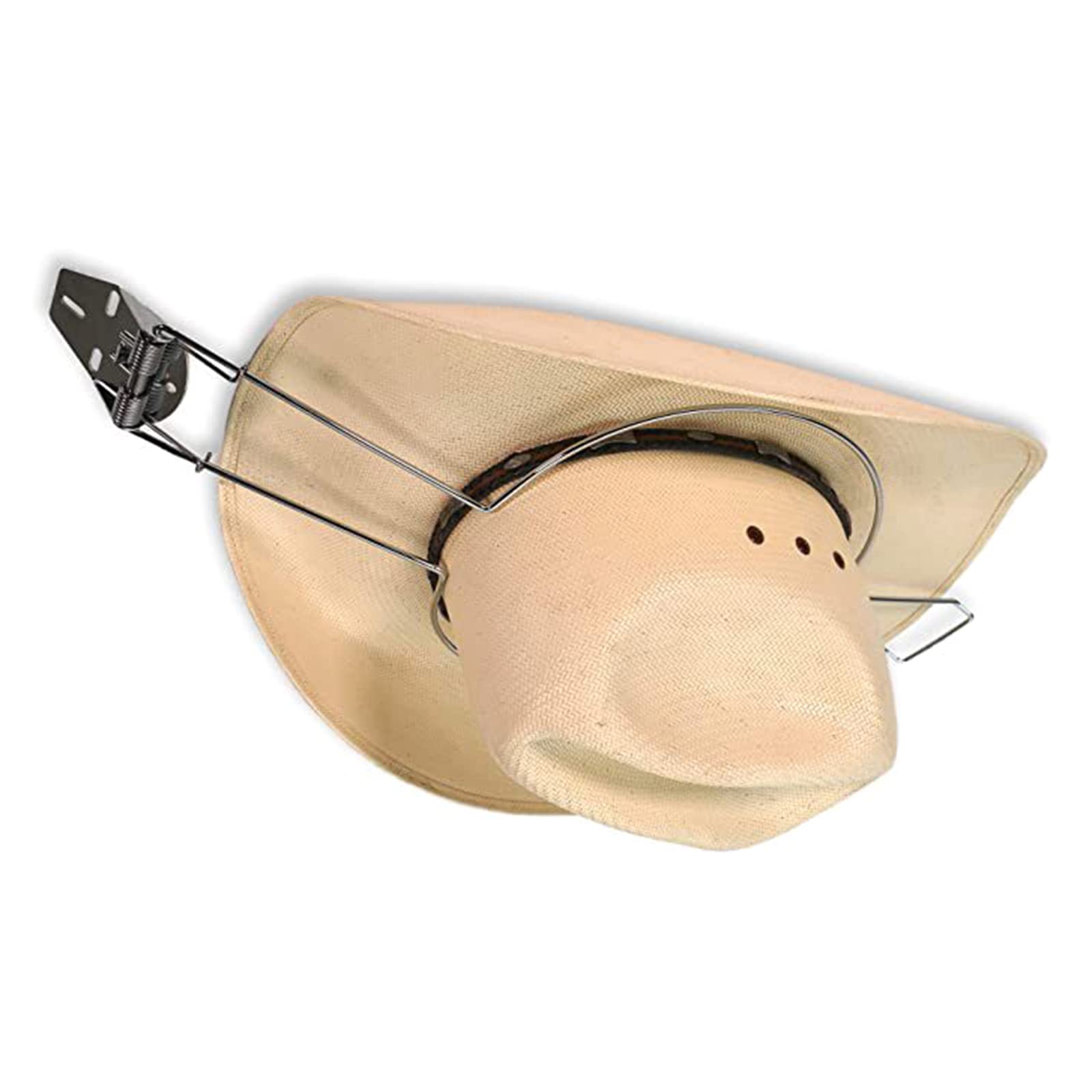 Supporto Per Cappello Da Cowboy In Pelle Per Auto – Portacappello Universale Per Sedile, Accessorio Interno Auto (Marrone Scuro)