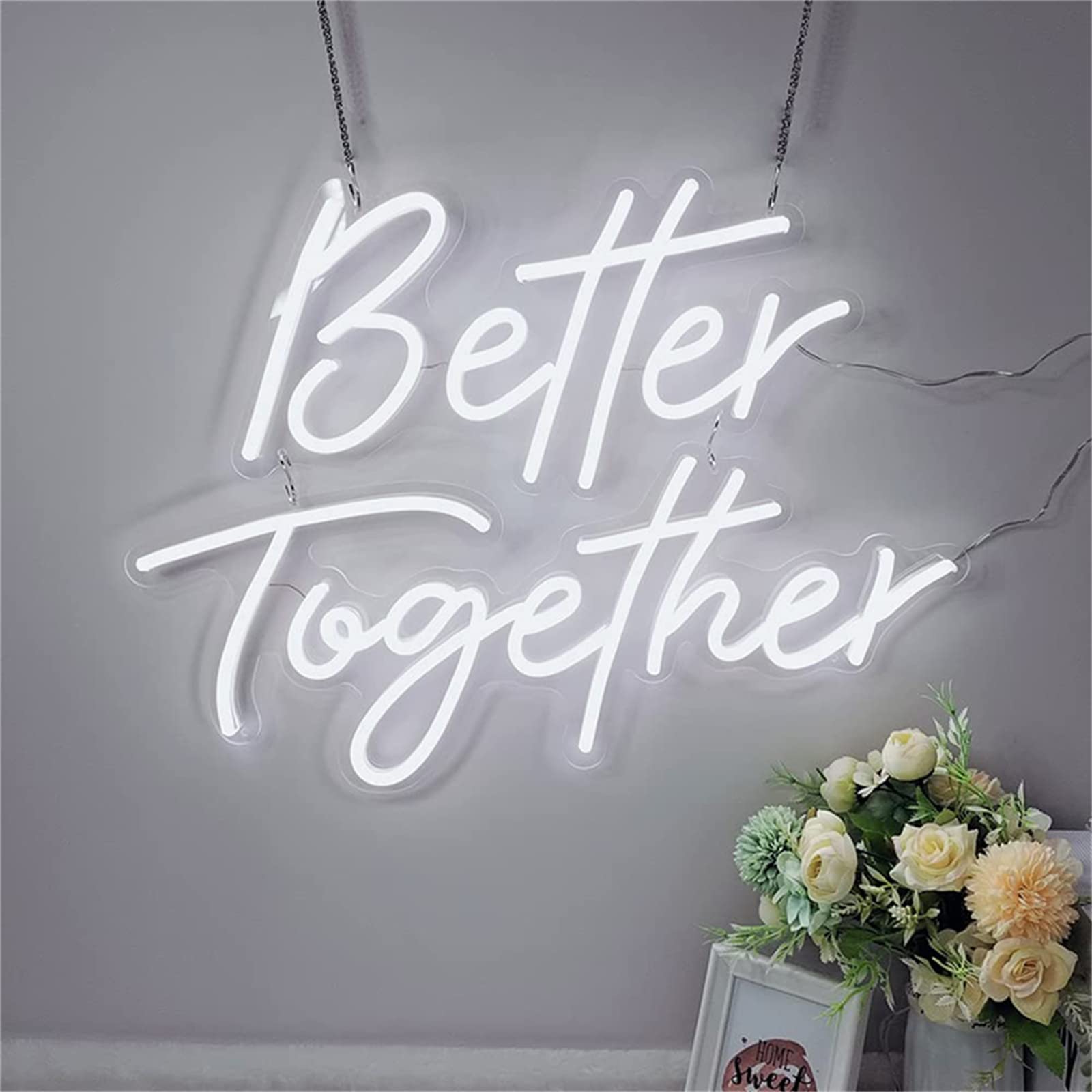 Amazon.co.jp: LED ネオン ライト サイン Better Together