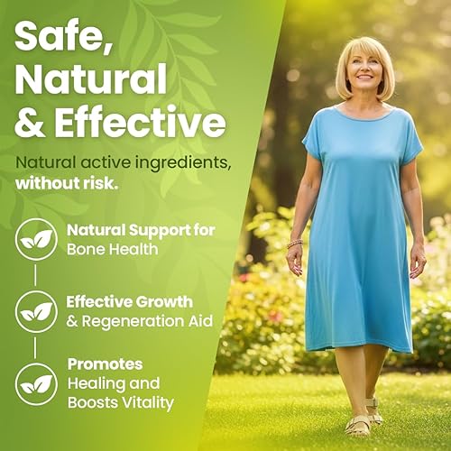 Miniatura 4 de Bestmade Natural Products Calc Phos 6X, remedio homeopático de sal celular para la salud ósea y regeneración - Ayuda con problemas de crecimiento,