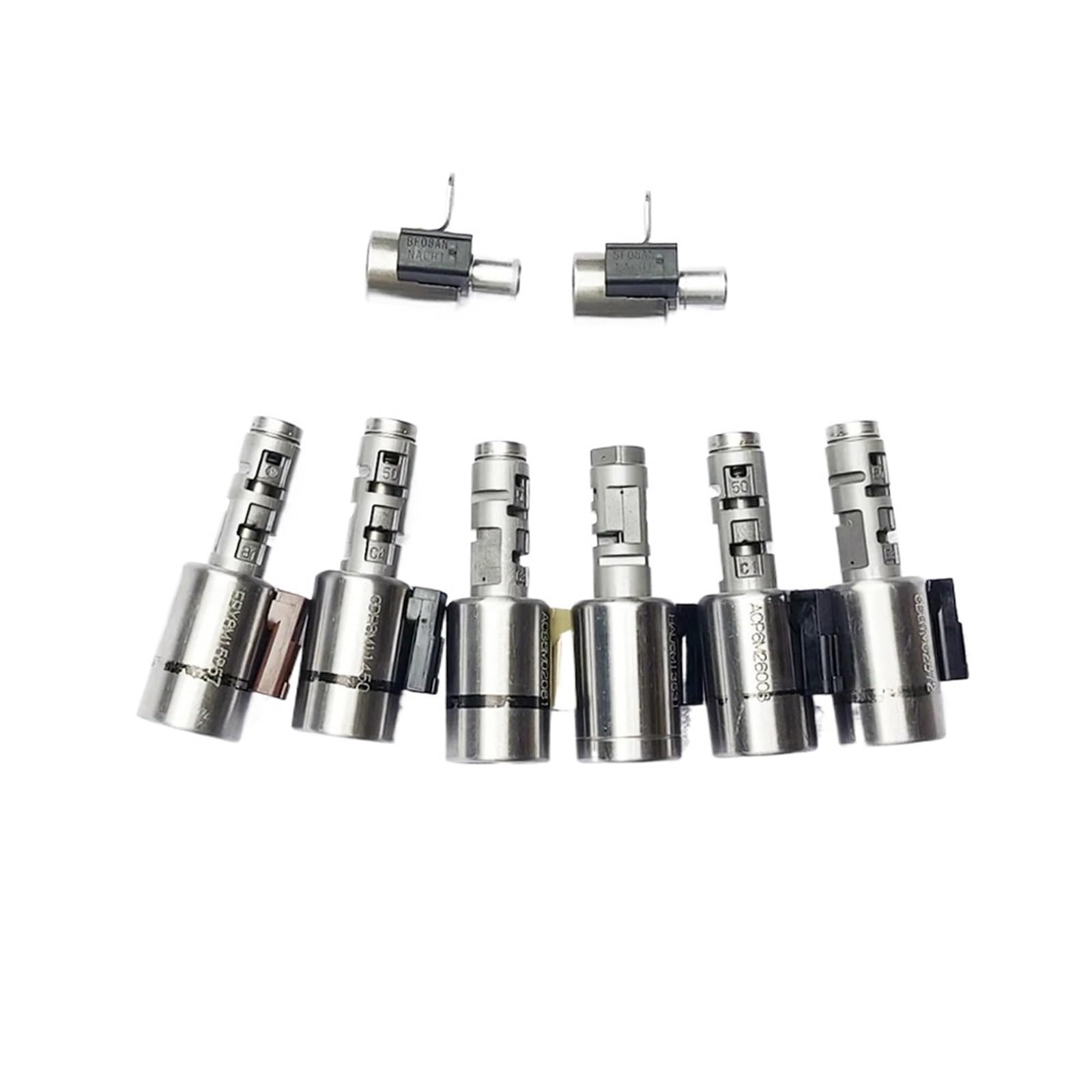 Dgoingpi One Color 09G Tf60sn 6 Speed Solenoid Kit Large Valve Fit For Volkswagen Fit For Audi Tt Fit For Golf 2003-11 8 Piece Transmission Valve Body Solenoid Gearbox Valve Bod