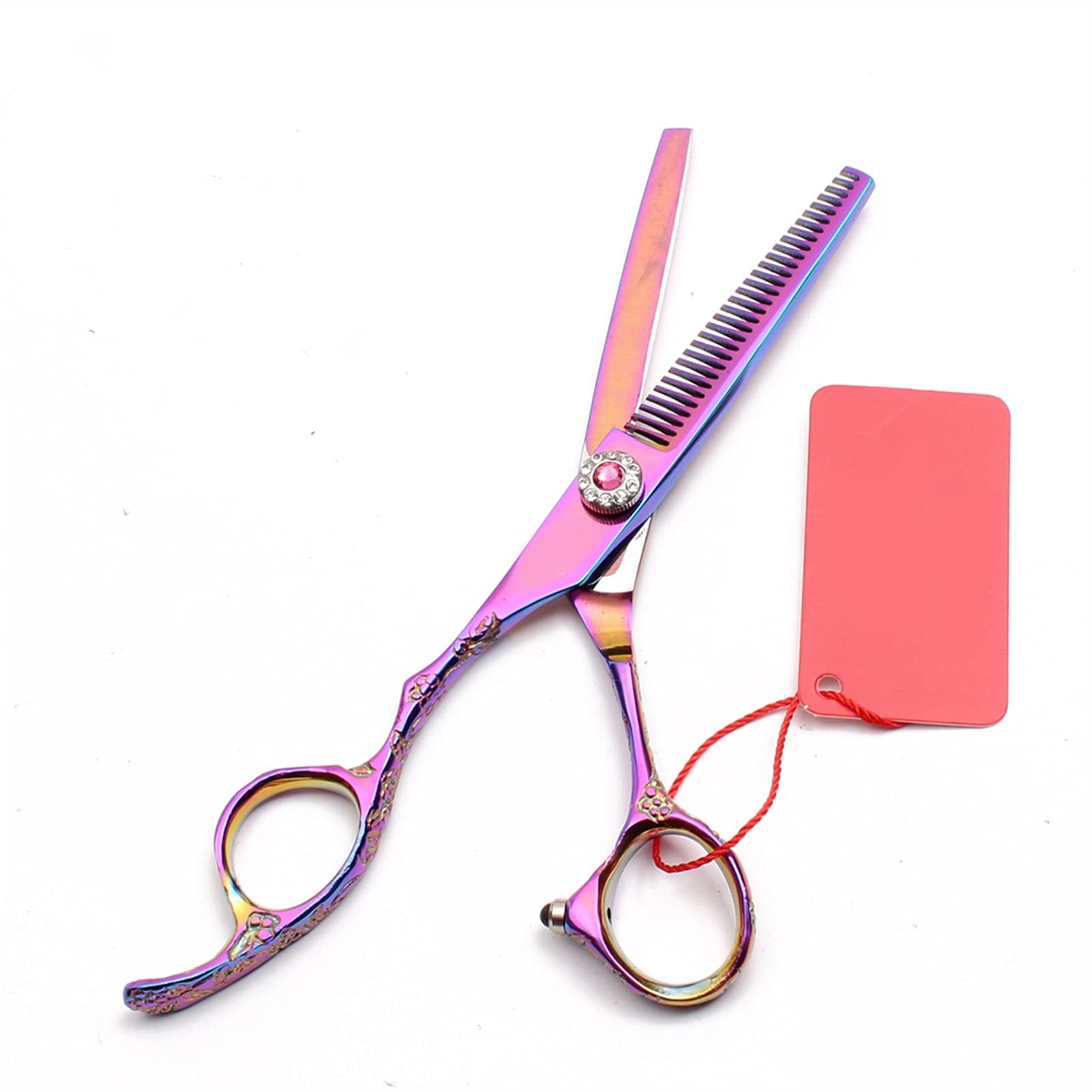 Tijeras de peluquería de colores para zurdos, tijeras de corte, tijeras de entresacar, tijeras de salón