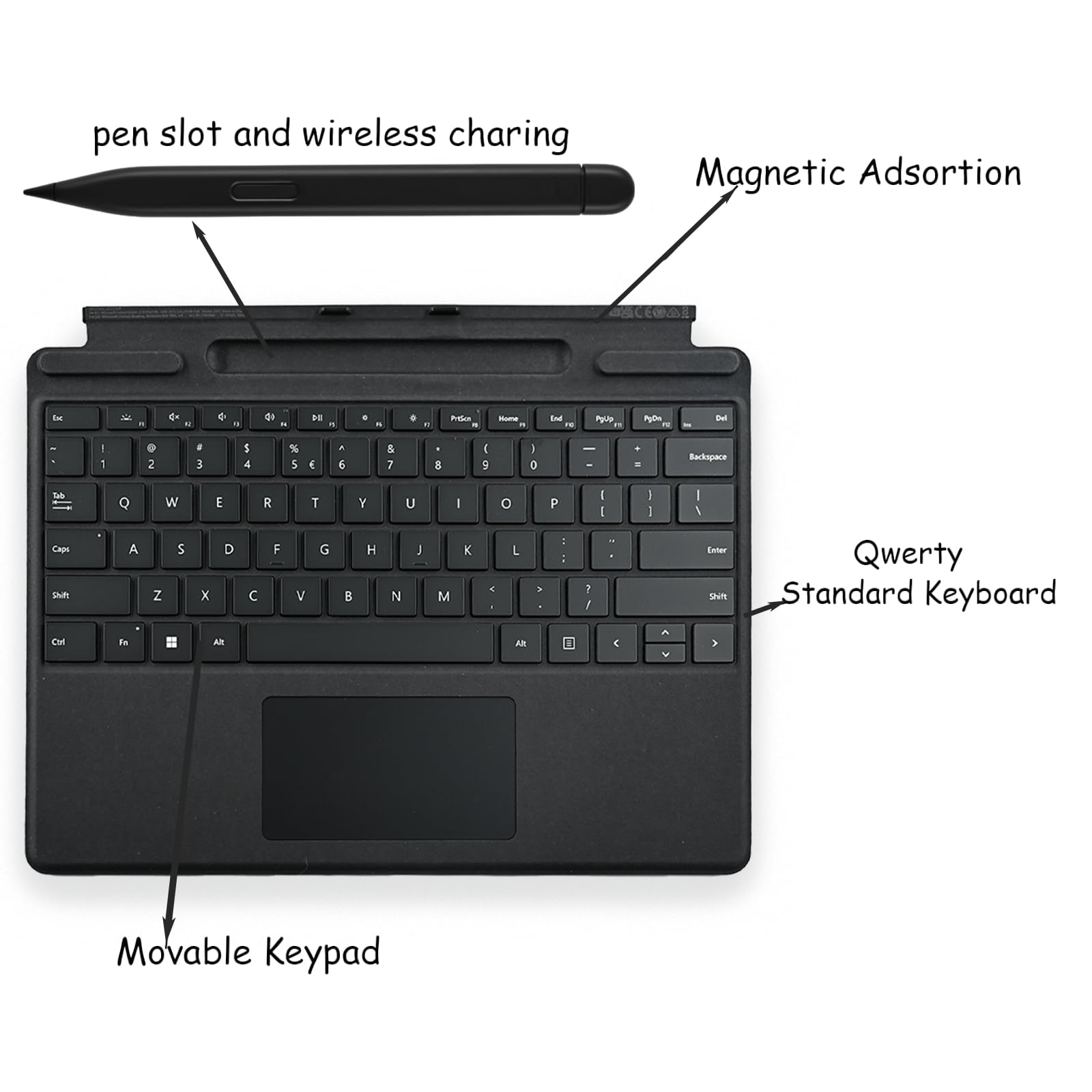 Amazon.com: Pro 11 Signature Keyboard with Slim Pen 2 Compatible
