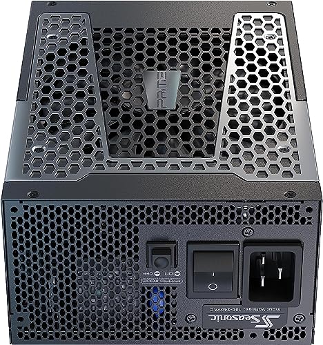 Image of Seasonic PRIME PX 1600W Power Supply ATX 3.1 PCIe 5.1 (12V-2x6) 12 Years Warranty 80+ Platinum Fully Modular RTX 5090 AMD RX 9000 Ready AI Workstation
