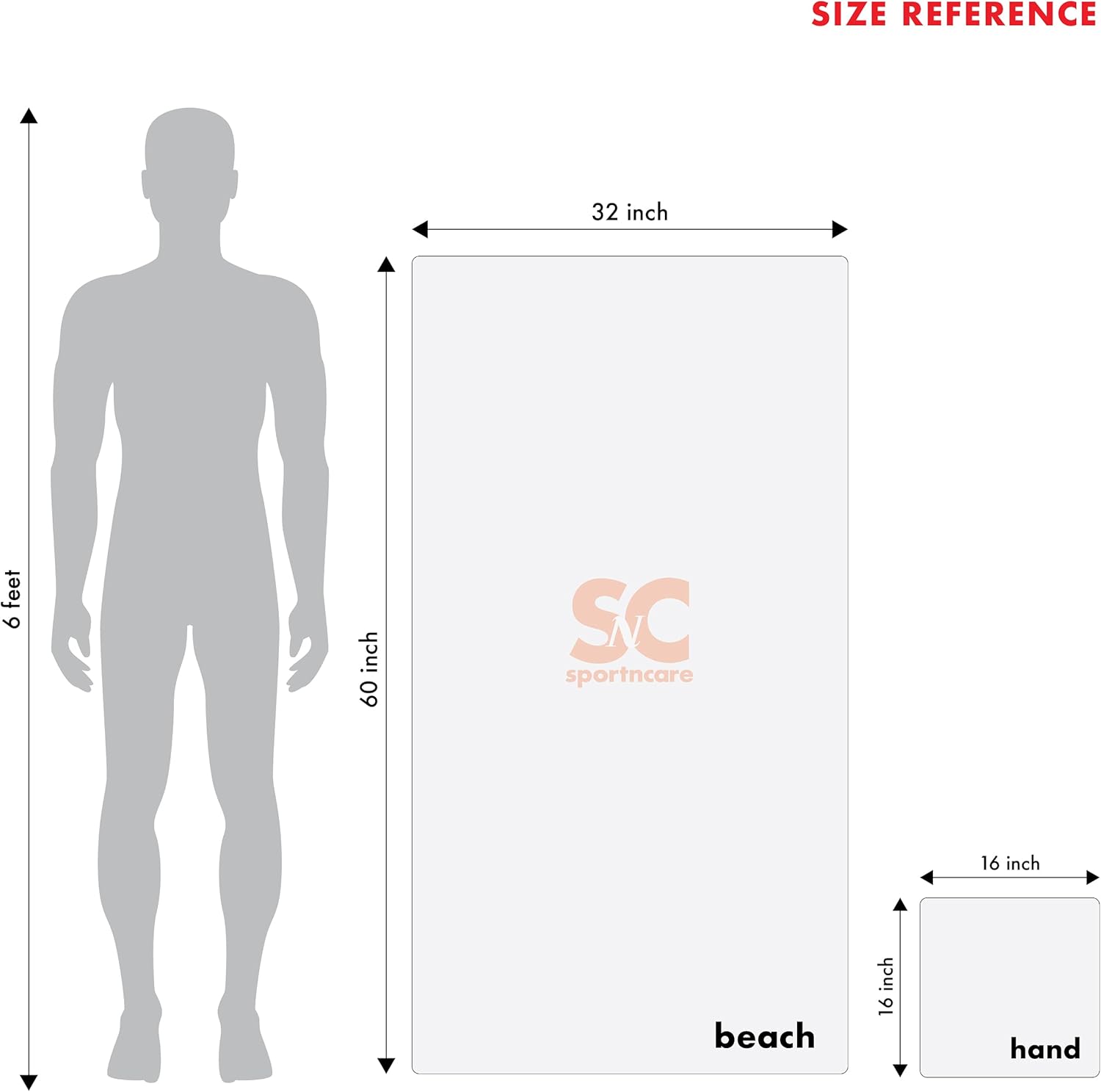 Sport N Care. Scuba Dive Flag Towel Micro Fiber Towel Ultra Absorbent Fast Dry