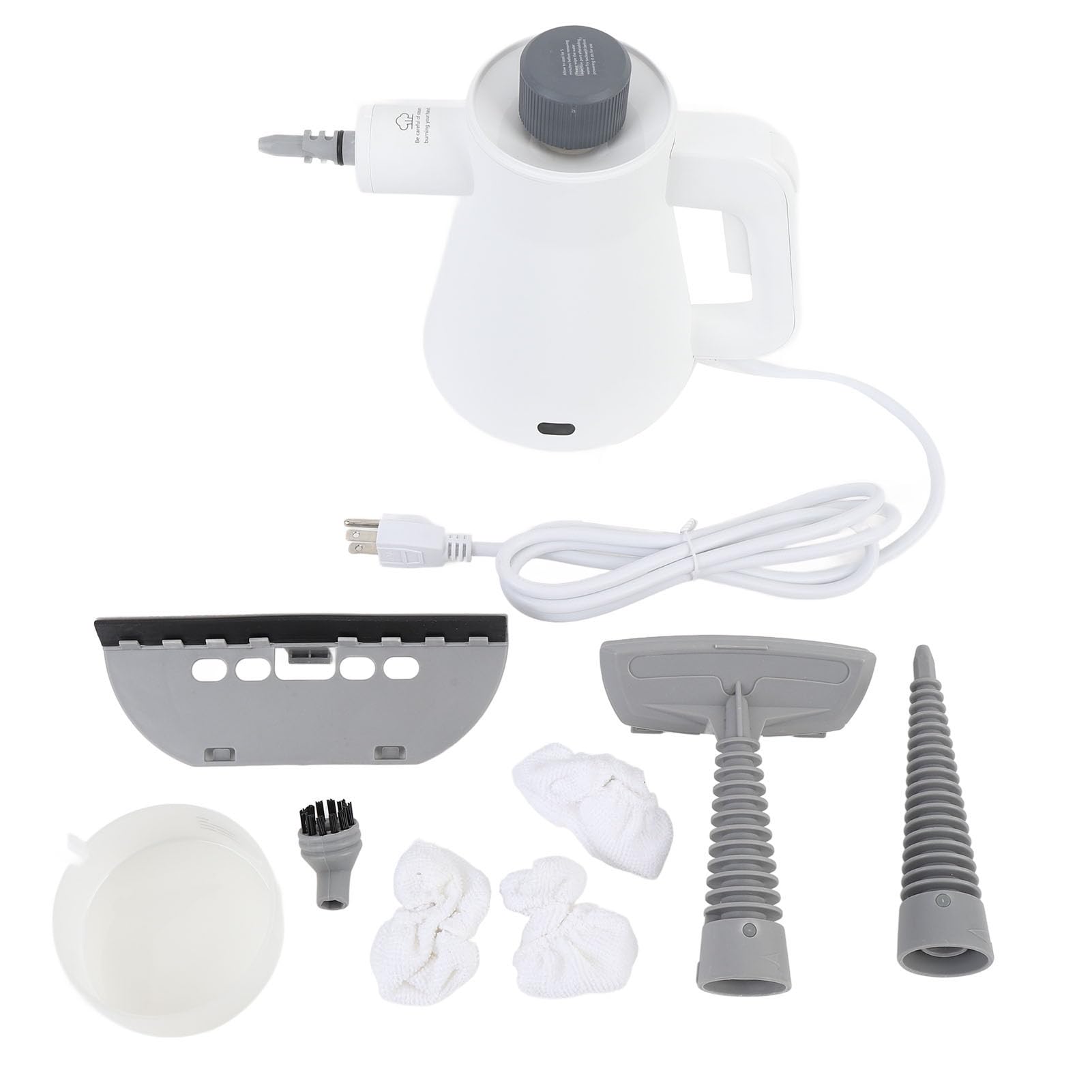 1000W Portable Handheld Steam Cleaner, Multipurpose High Temperature Pressure Washer for Home Furniture Cloths Couches Cars, 20-28g / Min Jet Steam, 20-30sqm Cleaning Area, IPX4